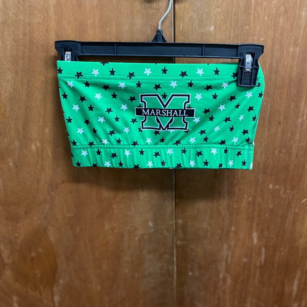 Marshall Green Tube Top with Star Design